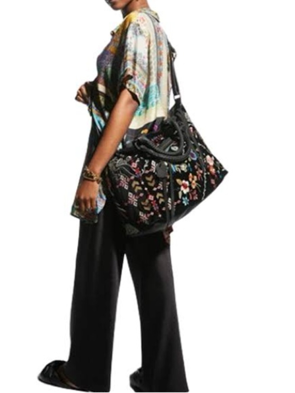 Johnny Was Dreamer Overnight Tote - Picture 6 of 11
